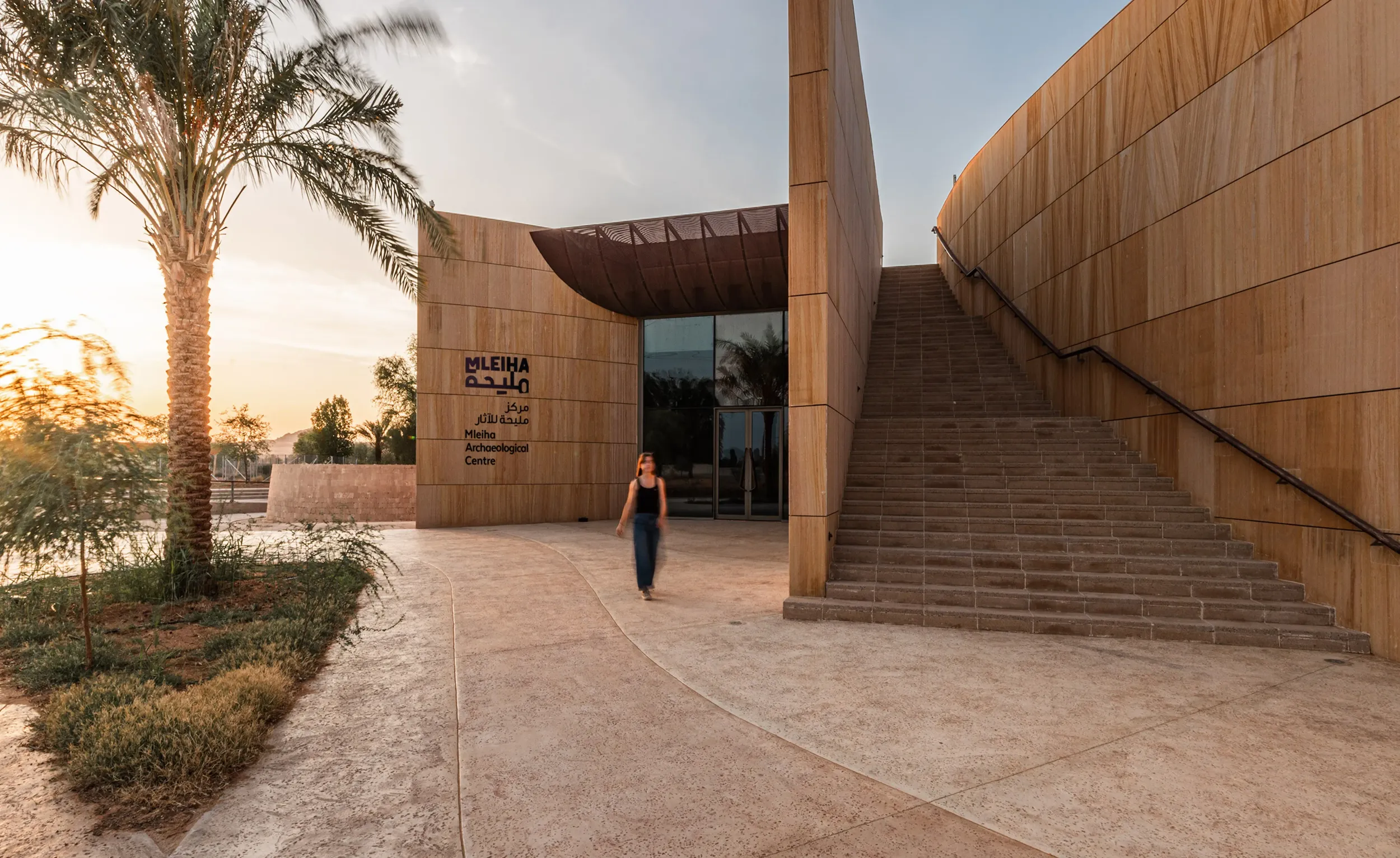 Skyne, a branding agency, highlights the Mleiha Archaeological Center, a key landmark in the destination's branding, inviting visitors to discover its cultural heritage.