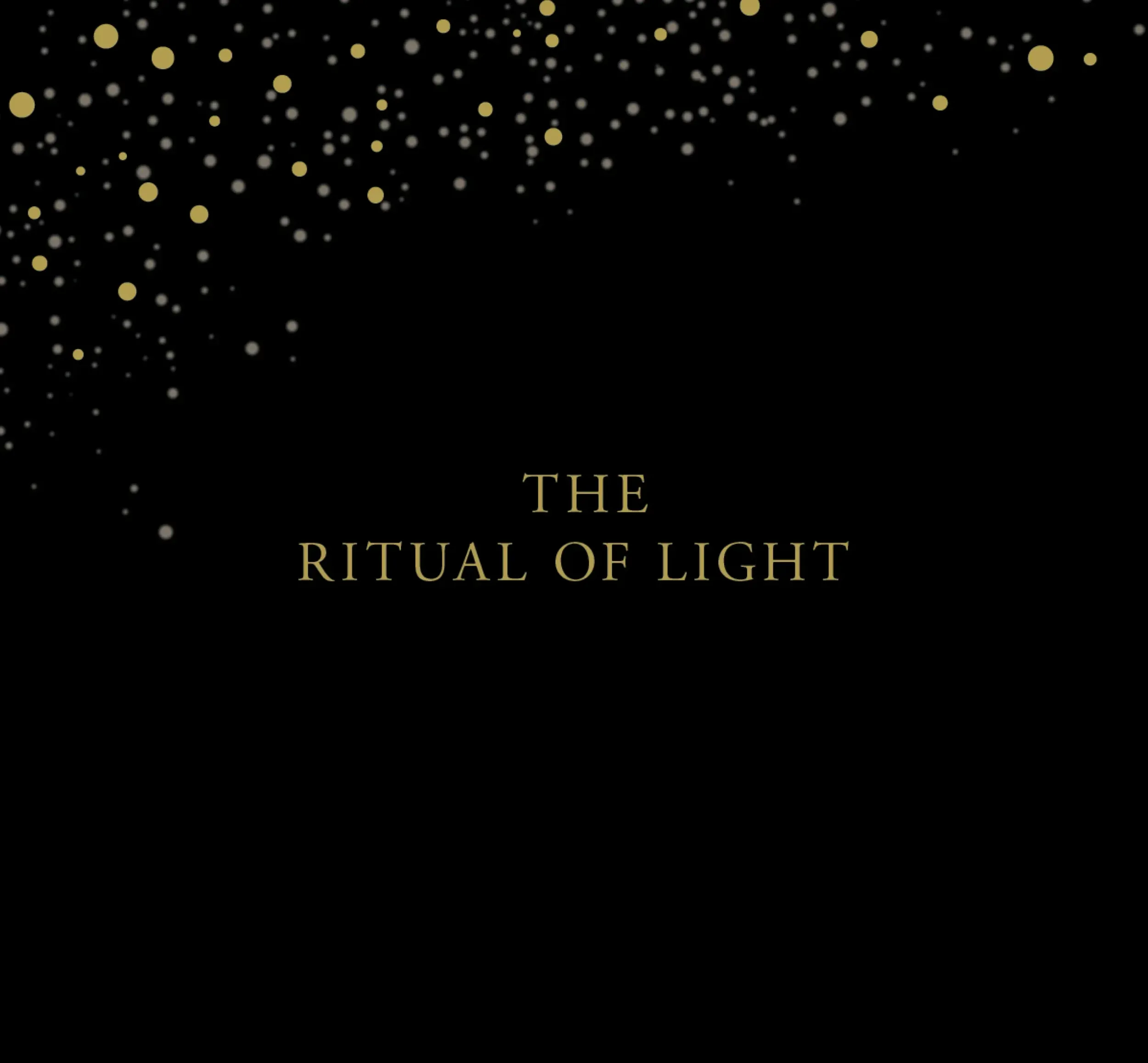 Branding design for Rituals Cosmetics' 'The Ritual of Light' collection, capturing the essence of luxury and elegance. Packaging design expertise by Skyne
